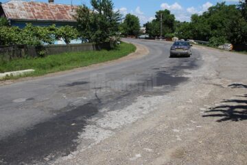 Lucrările de reparații făcute zilele trecute pe DN29A