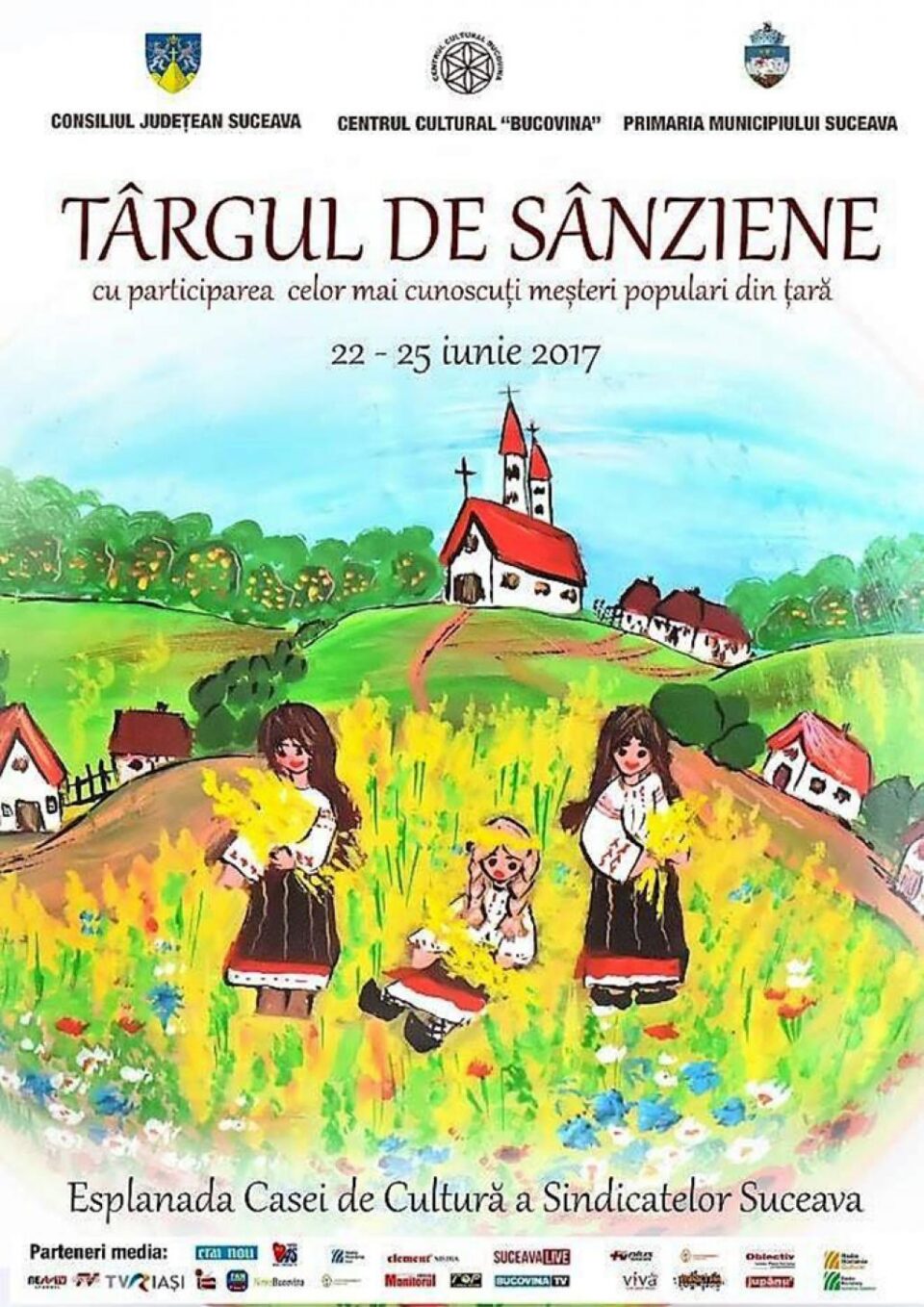 Târgul de Sânziene, pe esplanada Casei de Cultură a Sindicatelor Suceava