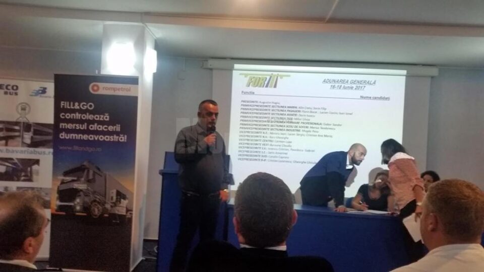 Alin Crețu a fost ales prim-vicepreședinte al FORT