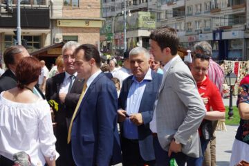 Președintele PNL, Ludovic Orban, oaspete la Zilele Sucevei