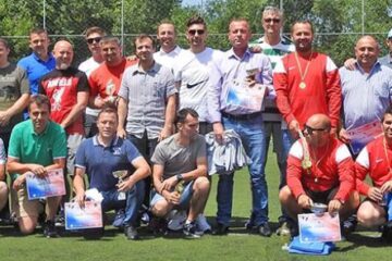 Atmosferă destinsă la încheierea celei de a IX-a ediții a campionatului de old-boys