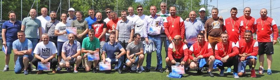 Atmosferă destinsă la încheierea celei de a IX-a ediții a campionatului de old-boys