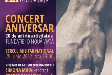 Fundația „O Nouă Viață”, concert aniversar la Cercul Militar Național București