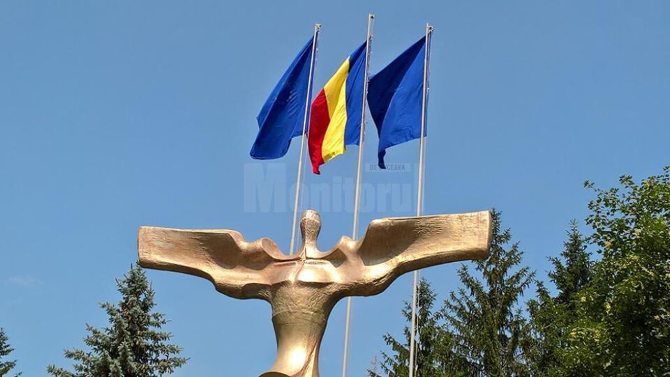 Ceremonie publică la Suceava pentru marcarea Zilei Drapelului Național