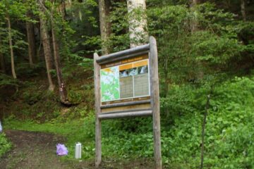 Panou informativ Moara Dracului