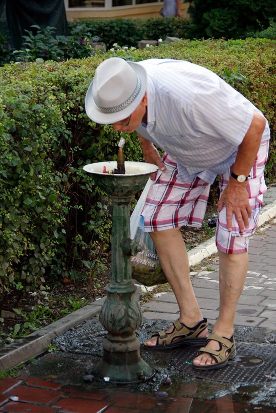 În zilele caniculare se indică purtarea pălăriilor de soare