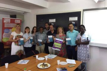 Universitari și doctoranzi de la cele două universități partenere