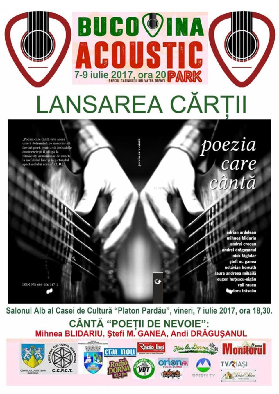 Lansare de carte: „Poezia care cântă”