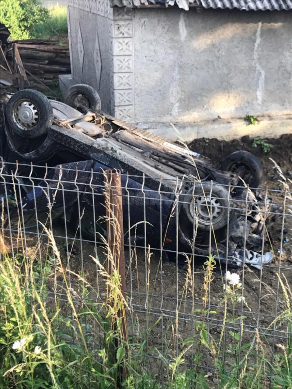 Accidentul s-a petrecut aseară, în jurul orei 19.30, pe DN 29 Suceava-Botoșani, la Salcea