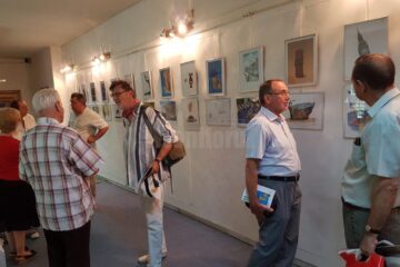 Vernisajul Expoziției Internaționale de Grafică Satirică Bucovina – România