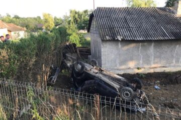 Accidentul s-a petrecut aseară, în jurul orei 19.30, pe DN 29 Suceava-Botoșani, la Salcea