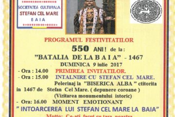 Se împlinesc 550 de ani de la bătălia de la Baia