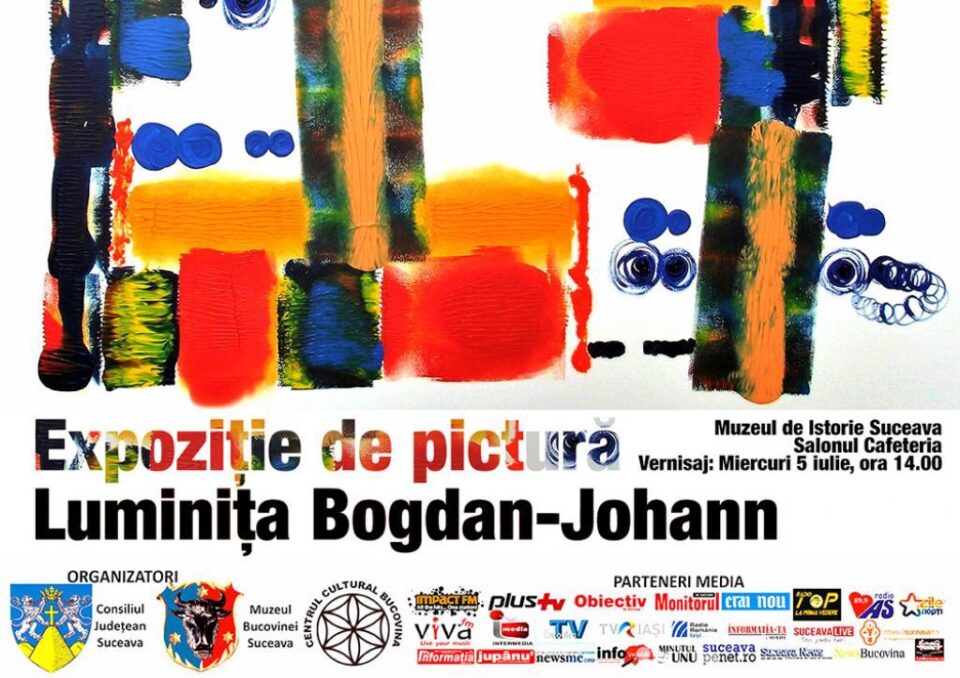 Vernisajul expoziției de pictură a artistei plastice Luminița Bogdan-Johann