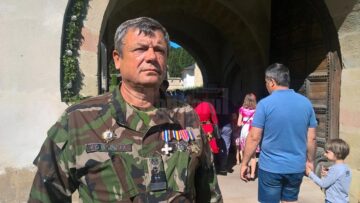 Lt.col. Valentin Botezatu, veteran din Transnistria, decorat cu Ordinul Ștefan cel Mare