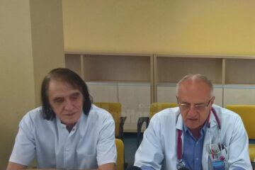 Dr. Nicolae Dobromir și dr. Mihai Ardeleanu