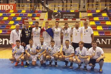 Handbaliștii suceveni proaspăt medaliați cu aur la Campionatele Europene Universitare