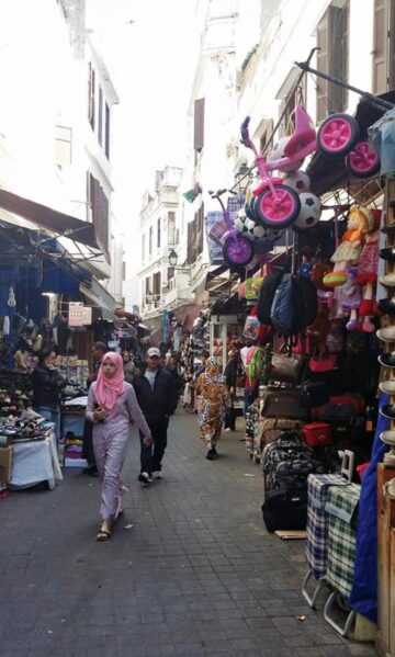 La pas prin Casablanca