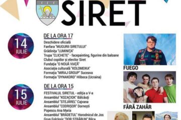 Fuego, Fără Zahăr, Unison Band, printre invitații la Zilele Orașului Siret