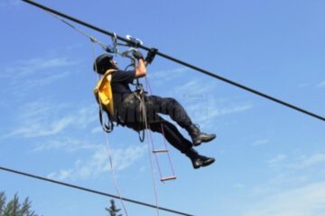 Jandarmii suceveni, angrenați într-un exercițiu de salvare-evacuare