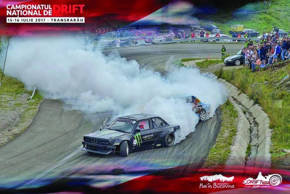 Singura etapă din Campionatul Național de Drift se desfășoară în zona alpină, sâmbătă și duminică, la Câmpulung Moldovenesc