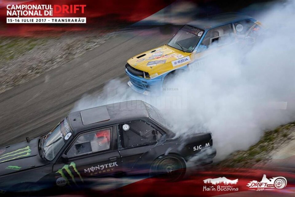Singura etapă din Campionatul Național de Drift se desfășoară în zona alpină, sâmbătă și duminică, la Câmpulung Moldovenesc