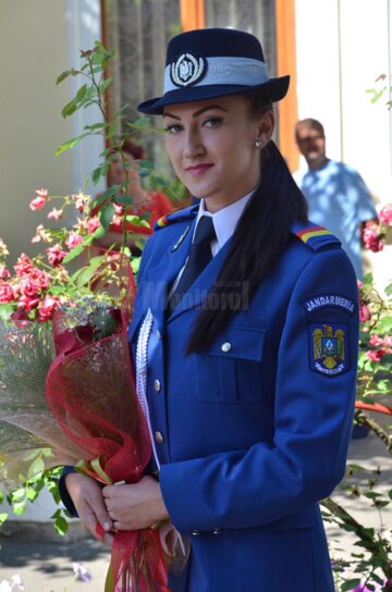 Ceremonia de absolvire și avansare în gradul de sergent major a absolvenților promoției 2017 a Școlii de Subofițeri Jandarmi