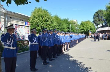 Ceremonia de absolvire și avansare în gradul de sergent major a absolvenților promoției 2017 a Școlii de Subofițeri Jandarmi
