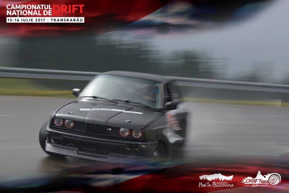Singura etapă din Campionatul Național de Drift se desfășoară în zona alpină, sâmbătă și duminică, la Câmpulung Moldovenesc