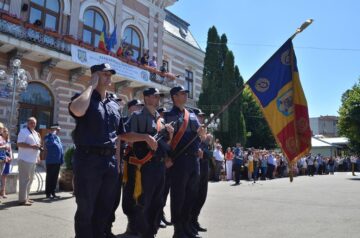 Ceremonia de absolvire și avansare în gradul de sergent major a absolvenților promoției 2017 a Școlii de Subofițeri Jandarmi
