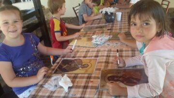 Tabăra de creație „Micii iconari”, ediția a VII-a, la Adâncata