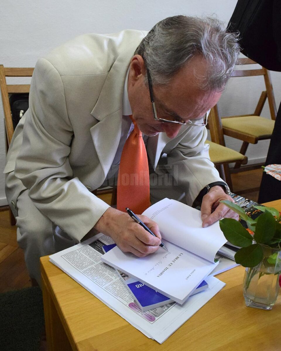 La Fălticeni au continuat lansările de carte în cadrul Zilelor Municipiului