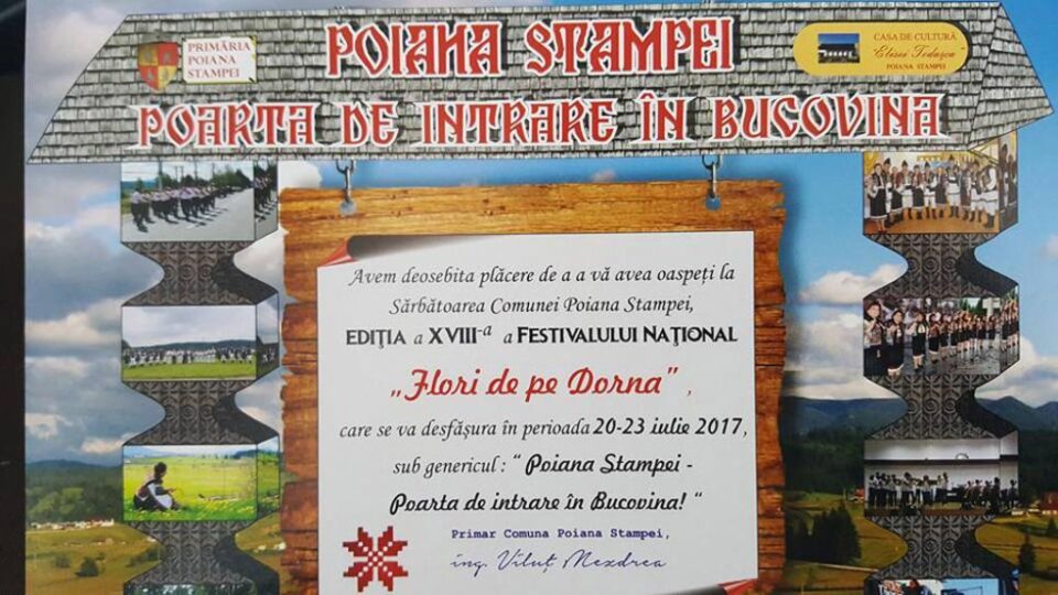 Zilele comunei Poiana Stampei