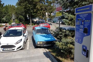 Parcometrele de pe strada Ștefan cel Mare au fost puse în funcțiune de miercuri