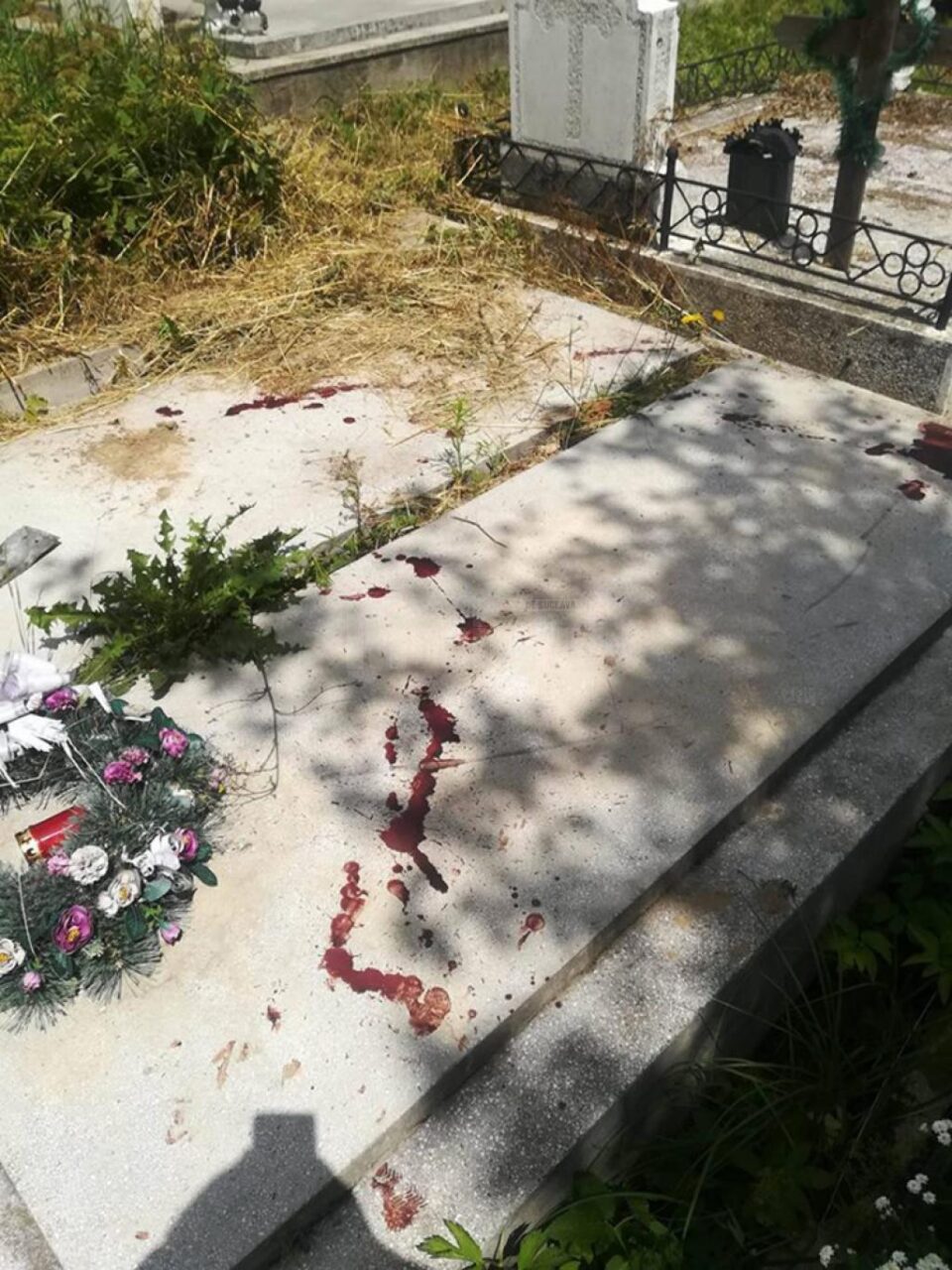 Scene de coșmar într-un cimitir, după ce o fată s-a înfipt într-o țepușă