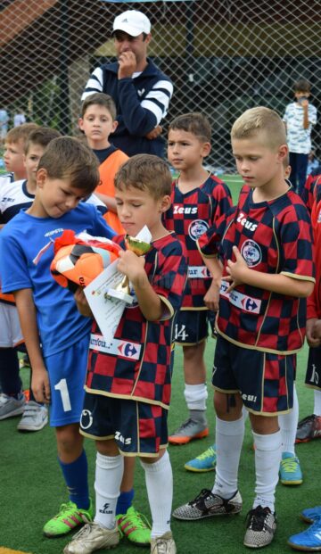 Trei trofee de la Cupa Municipiului Fălticeni la fotbal au revenit Clubului Juniorul Suceava