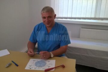 Dr. Veaceslav Berco, din Republica Moldova, și-a deschis recent un cabinet de acupunctură în fosta Policlinică industrială