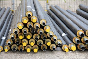 Conductele de termoficare care urmează să fie montate în Suceava