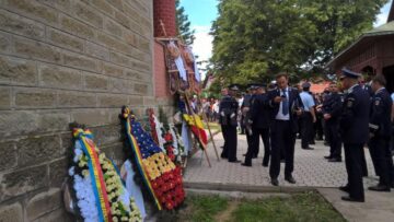 Inmormantarea agentului de politie Sorin Vezeteu 2