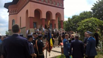 Inmormantarea agentului de politie Sorin Vezeteu