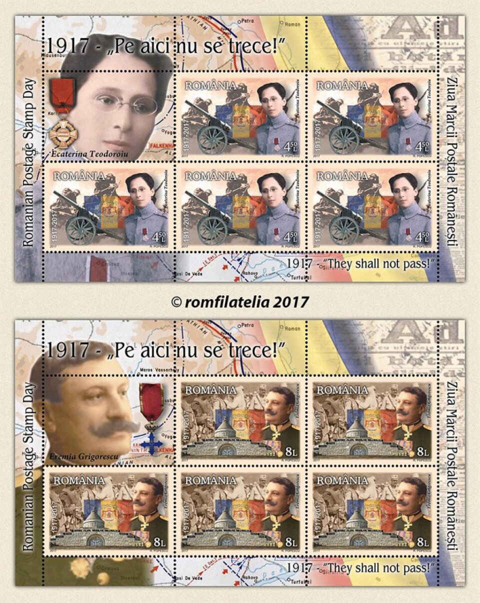 Ziua Mărcii Poștale Românești: „1917 - Pe aici nu se trece!”