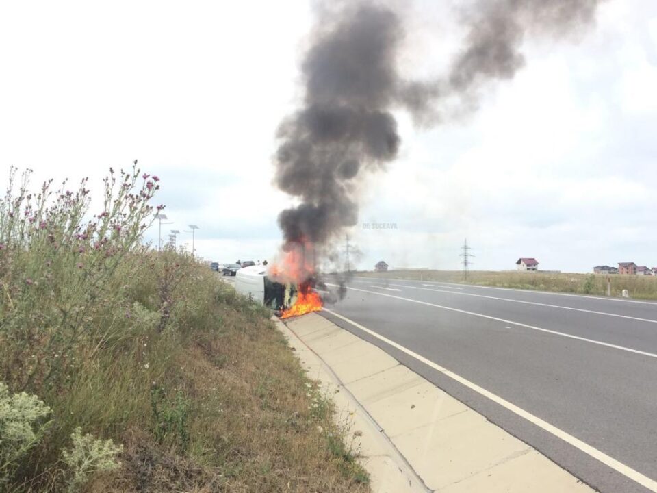 Incendiul a fost violent