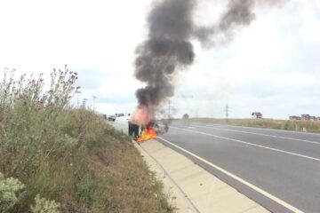 Incendiul a fost violent
