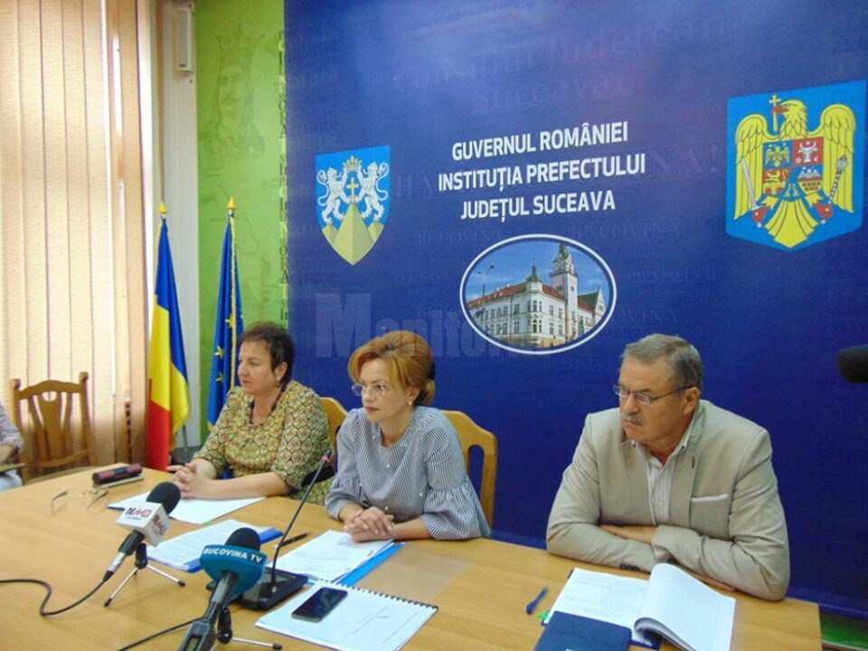 Prefectul Mirela Adomnicăi a prezentat activitatea Finanțelor sucevene în primele șase luni ale anului