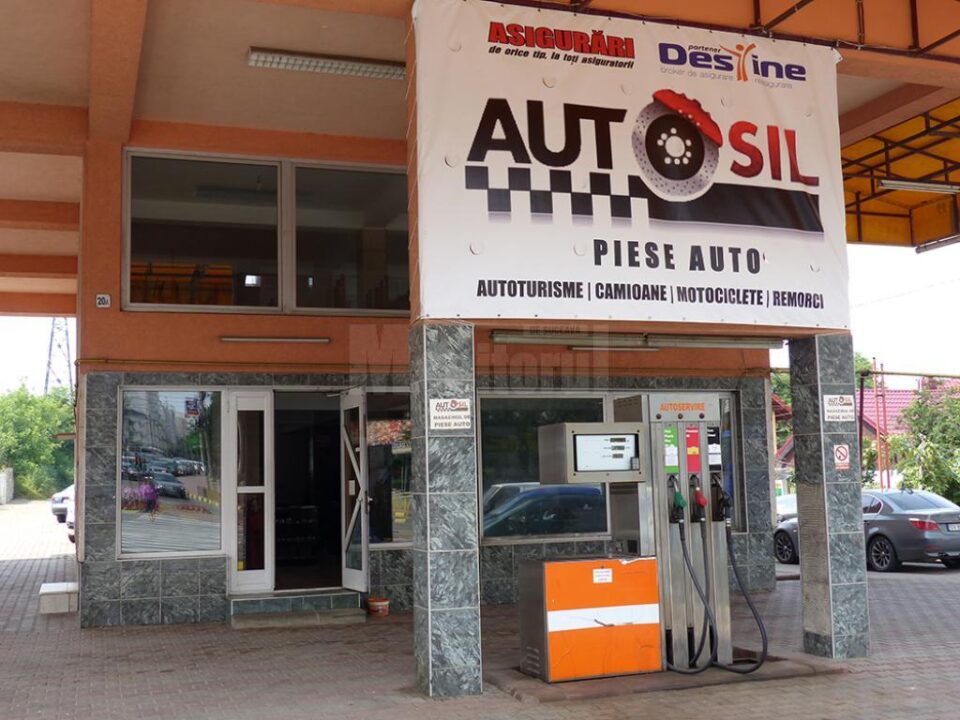 Magazinul de piese auto AUTOSIL s-a mutat de curând la parterul benzinăriei Peco Milenium, lângă Lidl Obcini din municipiul Suceava Magazinul de piese auto AUTOSIL s-a mutat de curând la parterul benzinăriei Peco Milenium, lângă Lidl Obcini din municipiul Suceava
