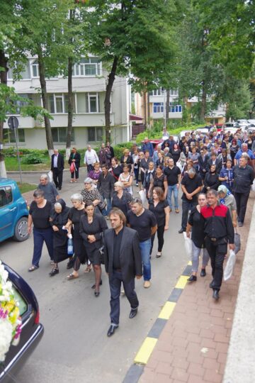 Carmen Agoutin, ultimul drum