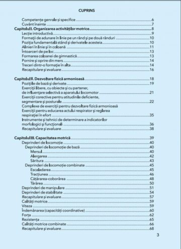 Elevii de clasa a V-a vor avea manual de sport