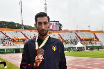 Atletul de la CSM Suceava Andrei Gafița a câștigat argintul la Jocurile Francofoniei, în proba de 20 kilometri marș