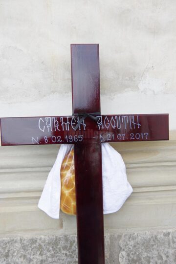 Carmen Agoutin, ultimul drum