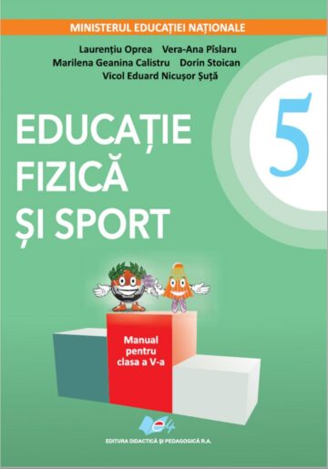 Coperta unuia dintre manualele aprobate