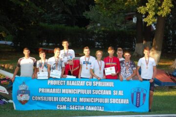 Canotorii de la CSM Suceava au excelat la naționalele de tineret și seniori